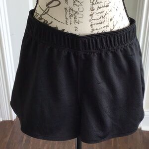 2 for $12 Reebok speedwick Black Women's athletic running Shorts Sz L